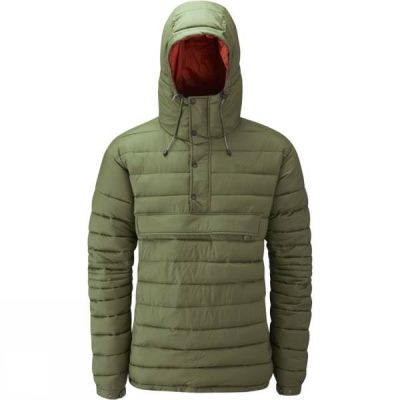 Chaquetas Rab Synergy Pull-On Hombre Verde Oliva - Chile LZR061573